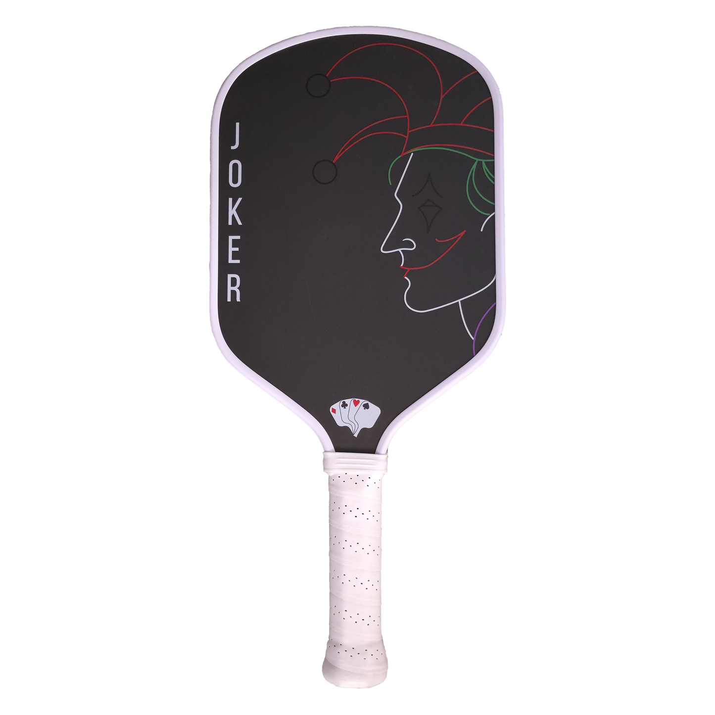 Joker Pickleball Paddle - All Court Gen 2 Foam Injected Thermoformed Raw Carbon Fiber