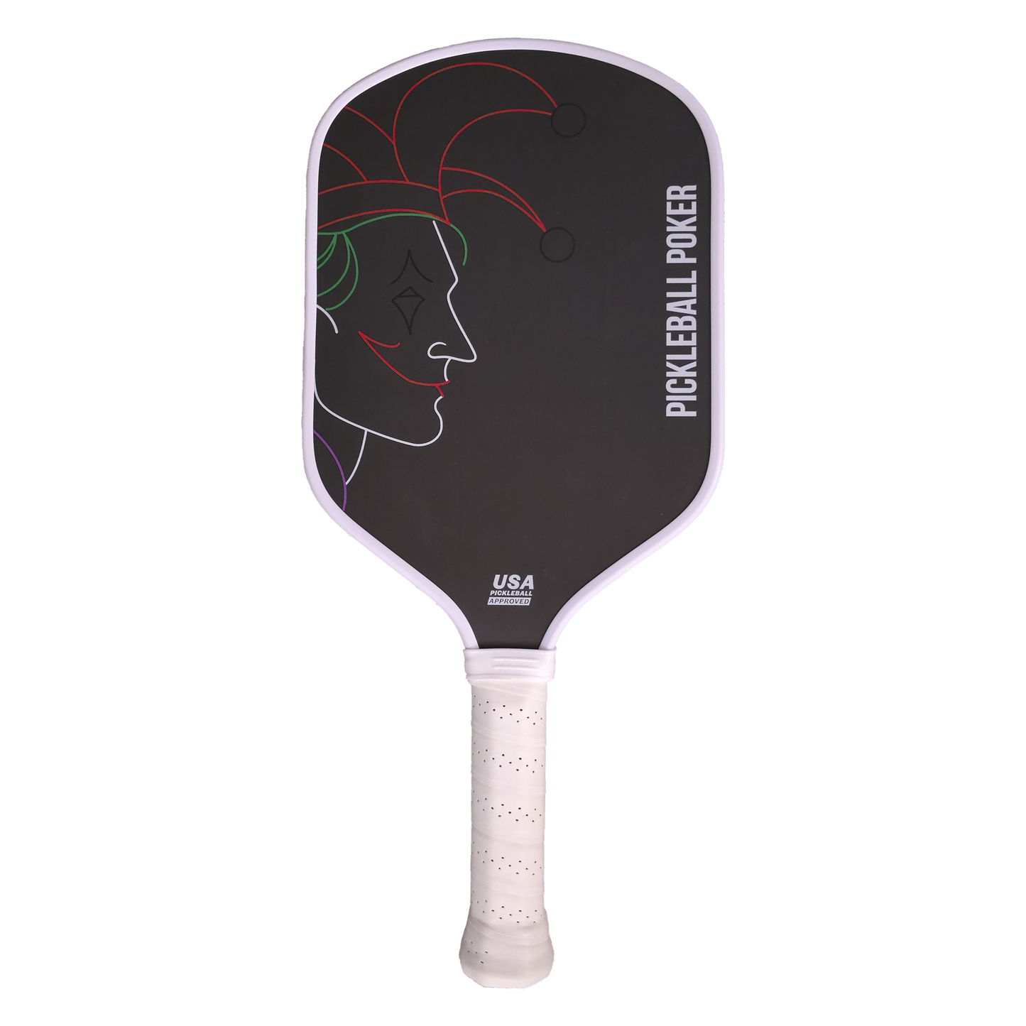 Joker Pickleball Paddle - All Court Gen 2 Foam Injected Thermoformed Raw Carbon Fiber